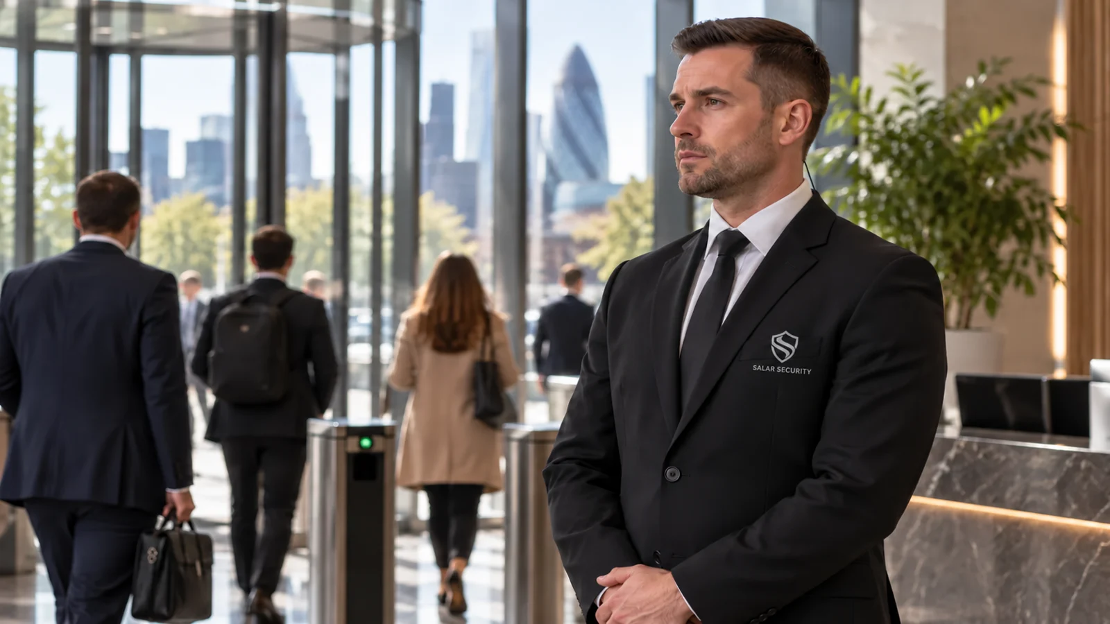 Salar Security staff supporting corporate security